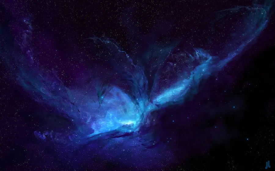 The best galaxy wallpaper and background with a beautiful blue color