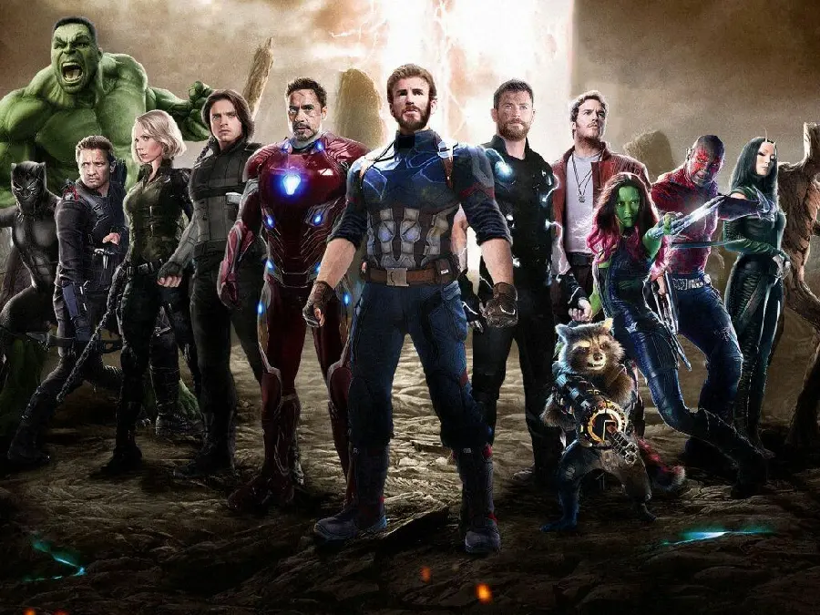 Wallpaper of the Avengers movie in full HD quality
