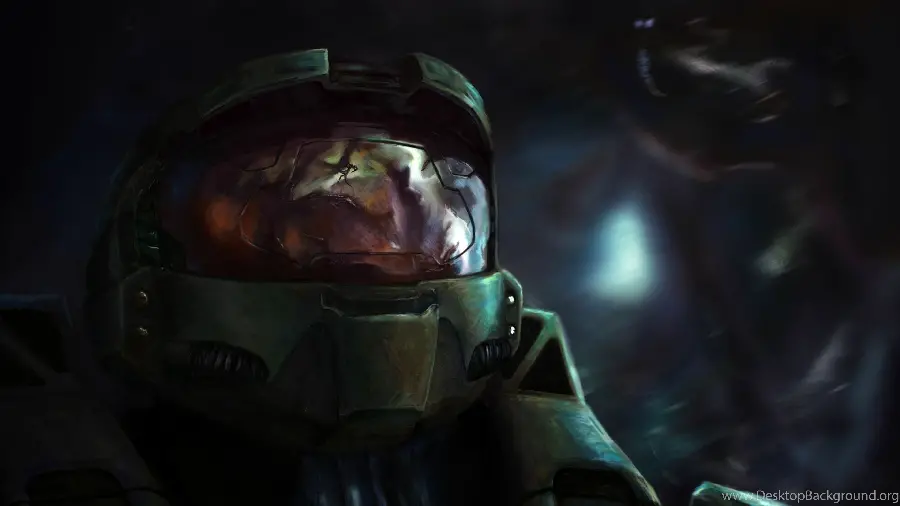 Background of Grand Master Chief in the Halo series