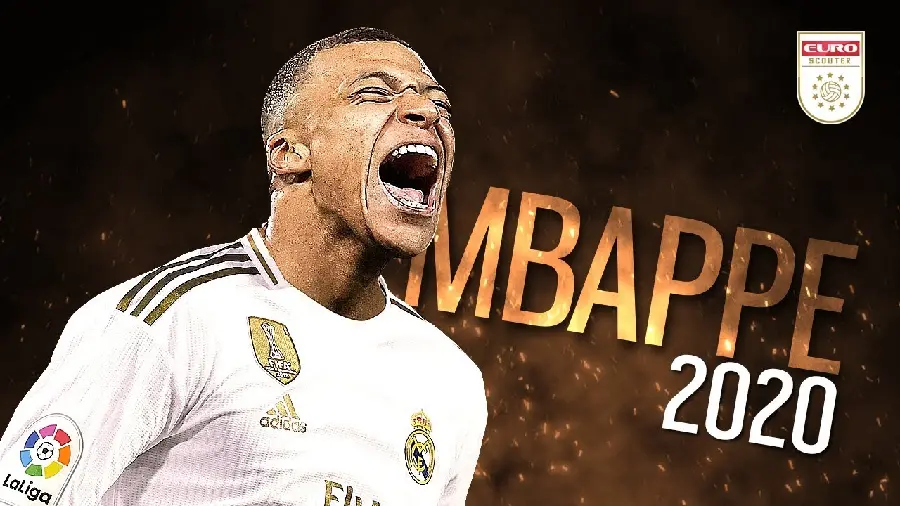 Kylian Mbappe photo in Real Madrid for Windows 11