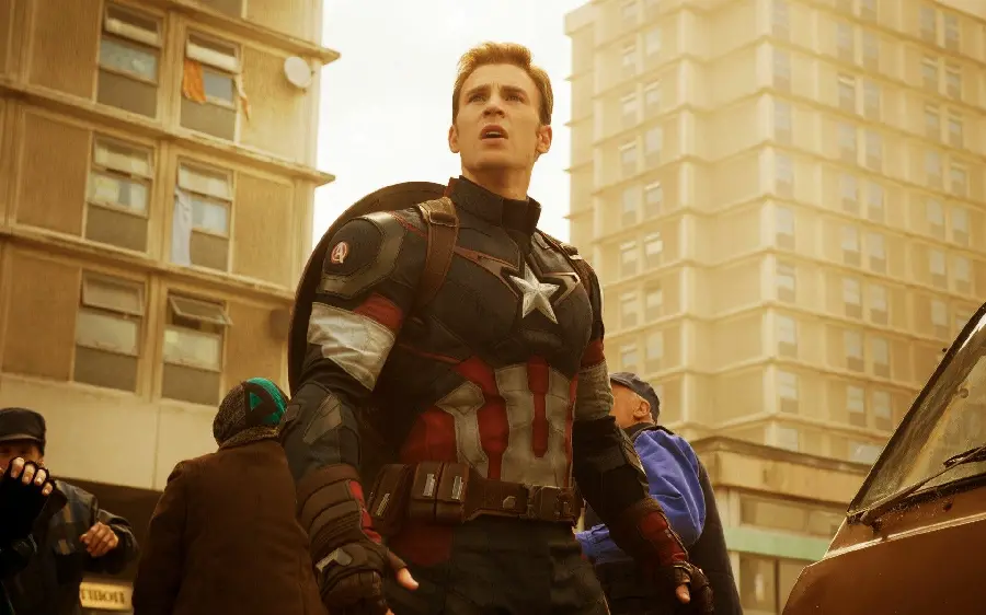 Chris Evans Photo American Actor for Large Size Print on Board and Chassis