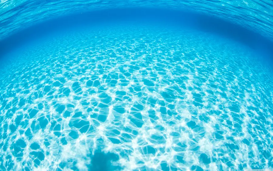 A very beautiful background of the blue ocean with interesting light reflections in excellent 8k quality for your computer