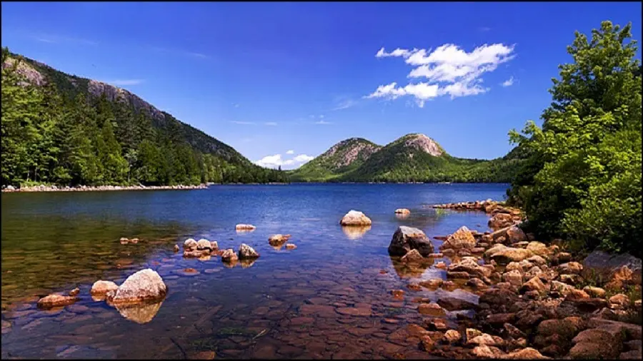Wallpaper of Acadia National Park landscape for computer