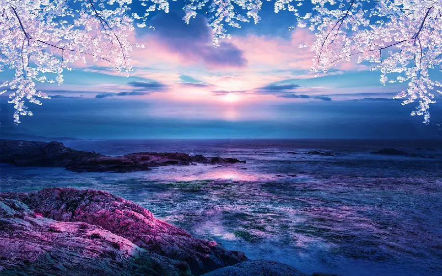 Free download of ocean wallpaper and beautiful and dreamy sea background for mobile and computer