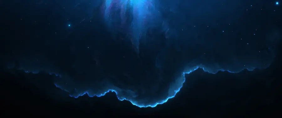 High quality wallpaper of the sky and huge galaxies