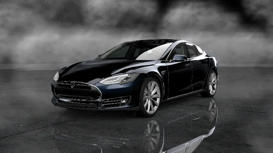 High quality photo of the Tesla Model S