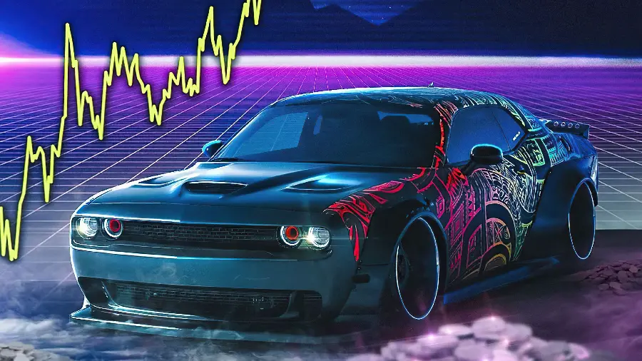 American-made Dodge Super Sports Car Wallpaper