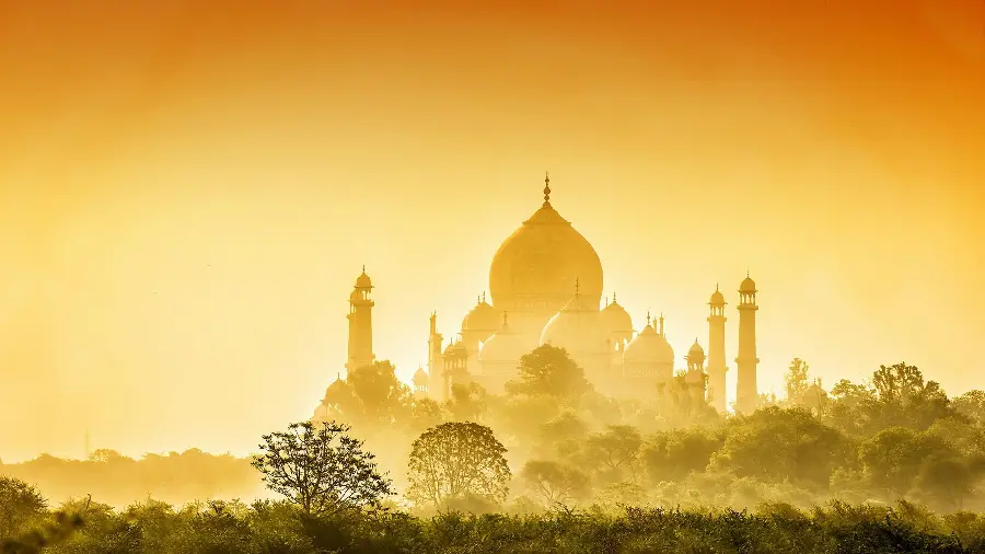 Photo of the Taj Mahal for Instagram posts and other social networks