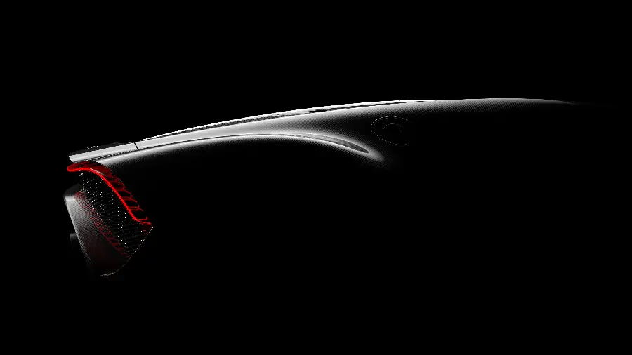 Cool and attractive profile photo with black Bugatti design