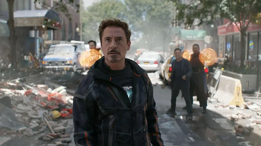 Photo of Robert Downey Jr., actor in the Avengers film series