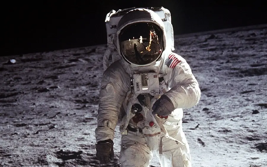 Download the latest NASA photo from space and the astronaut who landed on the moon