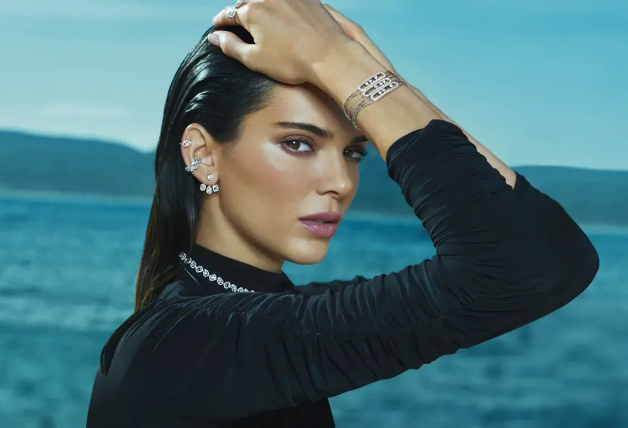 Photo of Kendall Jenner, the highest-paid model in the American modeling industry in 2022