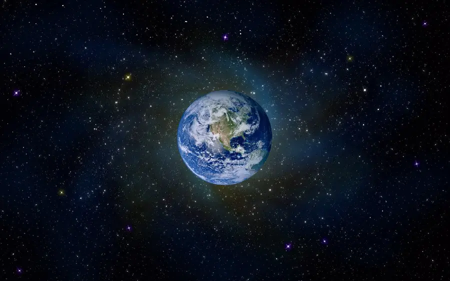 Wallpaper Real and attractive from NASA of the Earth 