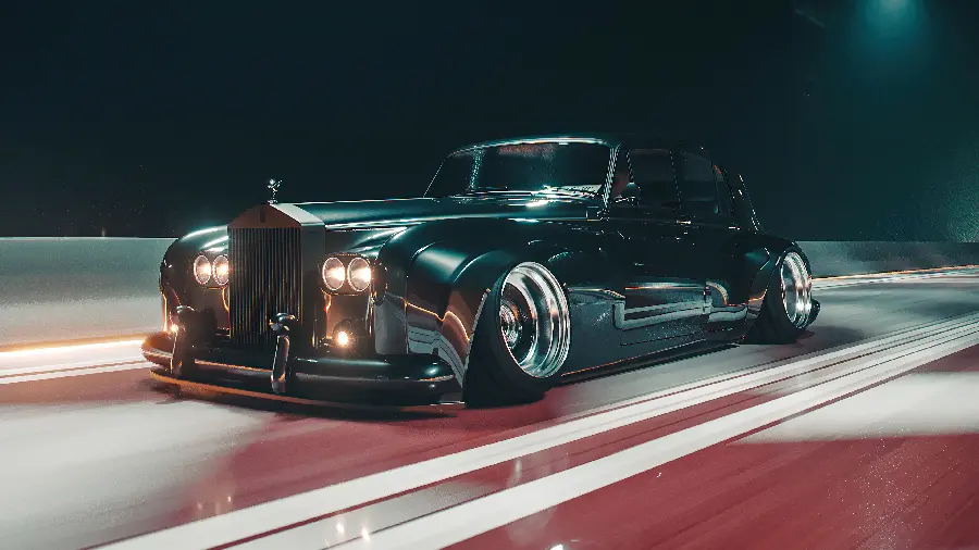 Download high quality Rolls Royce car stock image