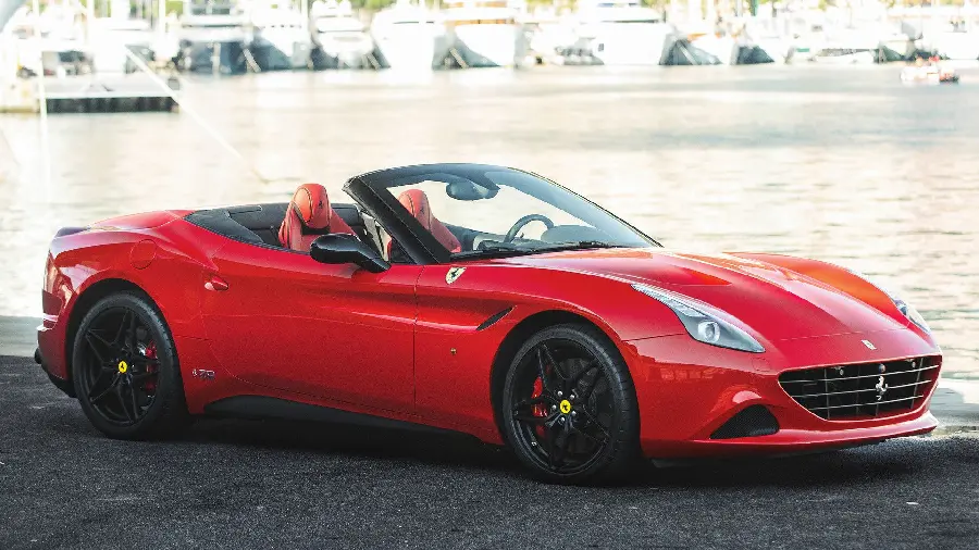 Red Ferrari California Car Photo for Computer and Laptop Wallpaper