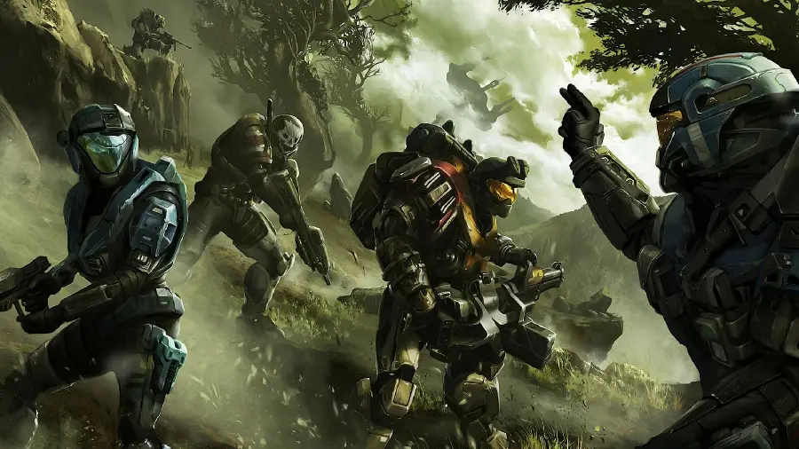 Photo of the battle in HALO