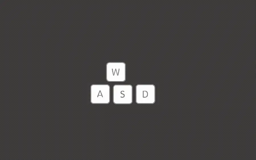Cool Gaming Keyboard Wallpaper with Dark Theme for Laptop and Computer