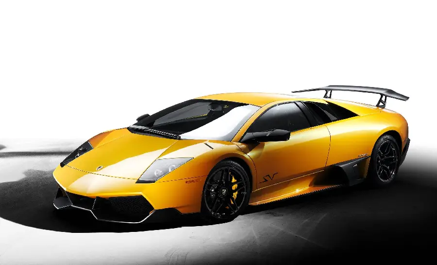 Yellow Lamborghini Murcielago Car Profile Photo in Excellent Quality for Instagram Posts and Stories
