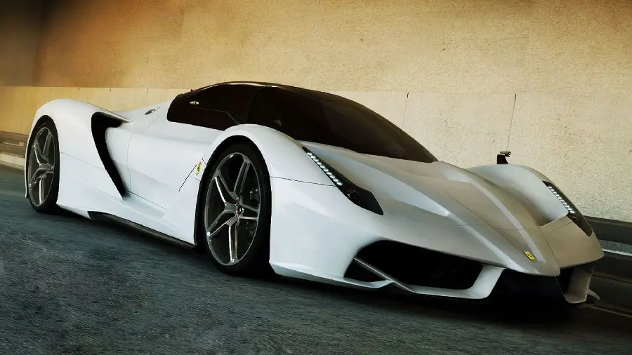 Ferrari LaFerrari White 4k Car