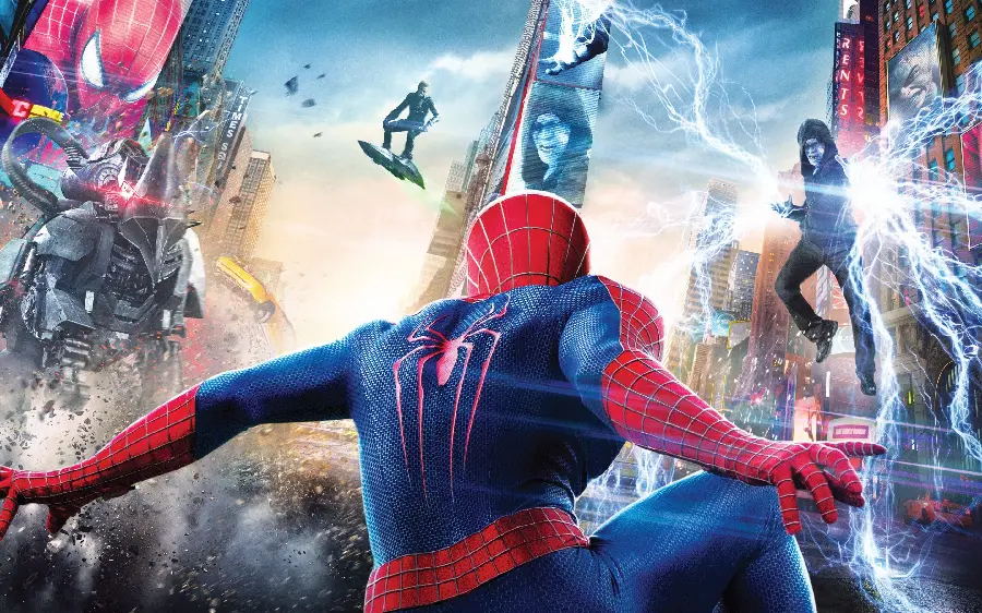 High quality Spider-Man fighting picture