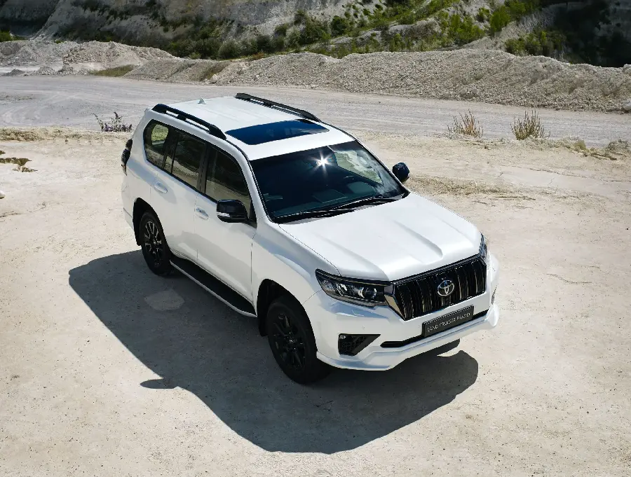 Photo of white Toyota Prado