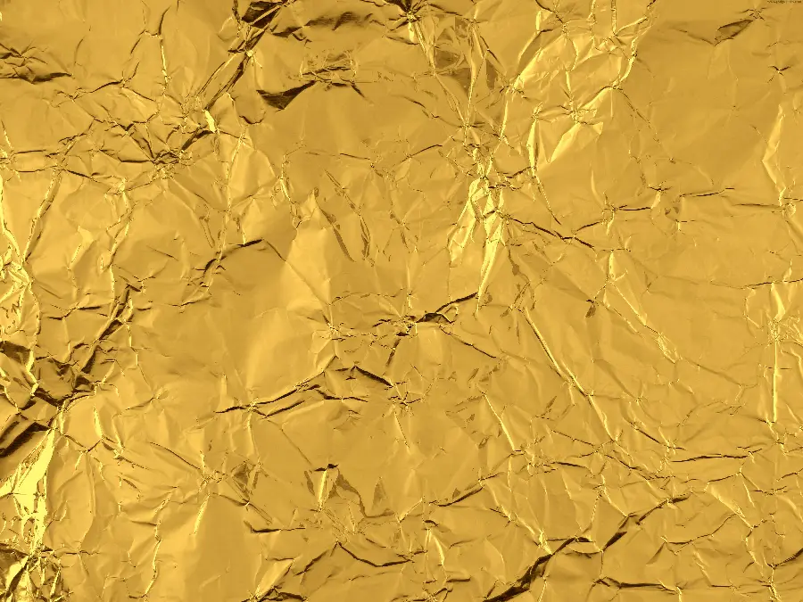 Gold texture high quality gold foil sheet material