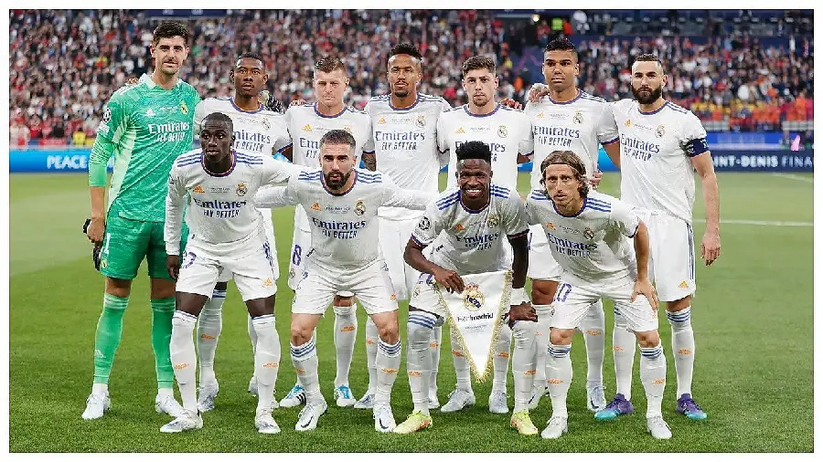 Real Madrid's main team and champion in 2022