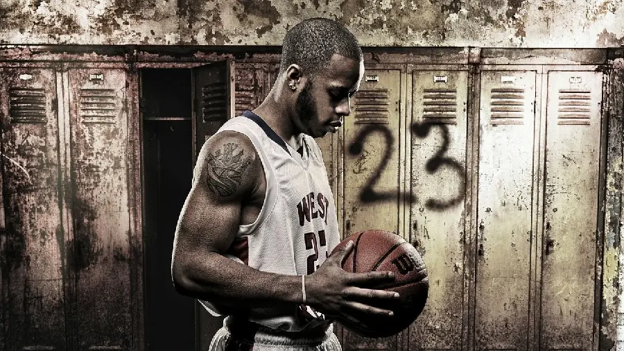 Photo of a basketball player to put on your profile