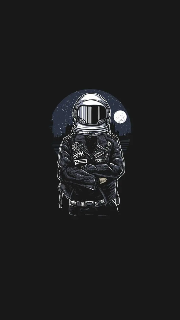 Download Fantasy Astronaut Wallpaper for iPhone 13 and 14