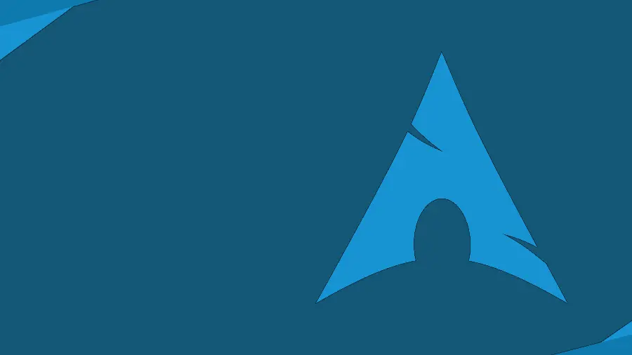 Beautiful wallpaper for Arch Linux operating system
