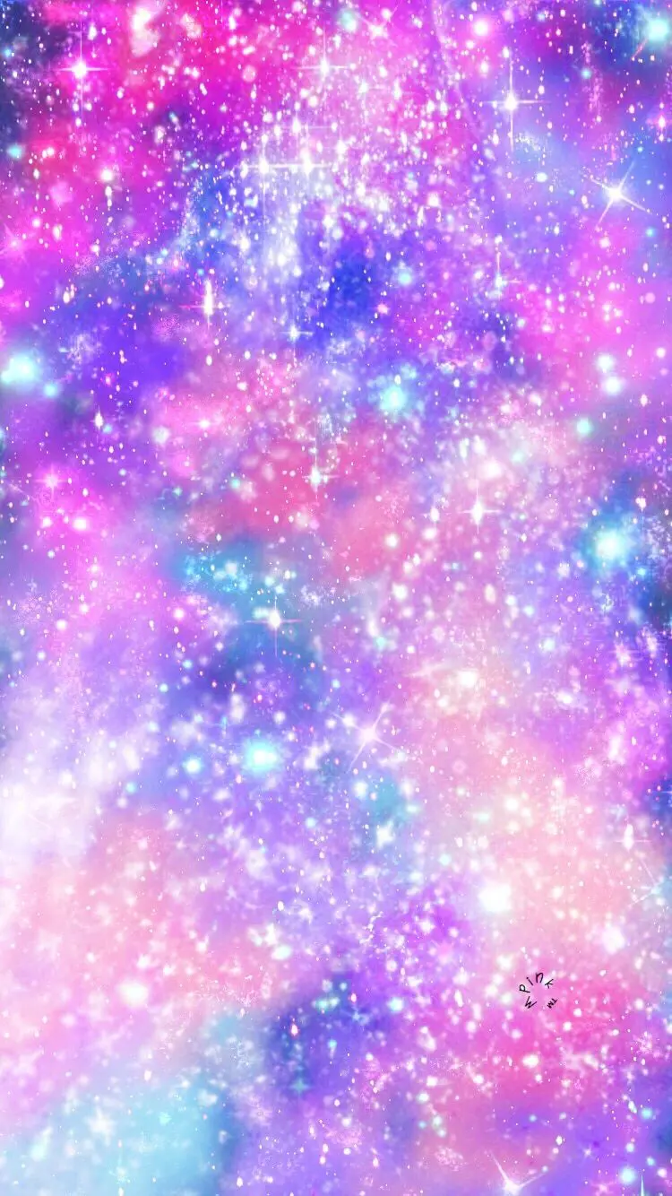 Download galaxy wallpaper full of stars in purple and pink