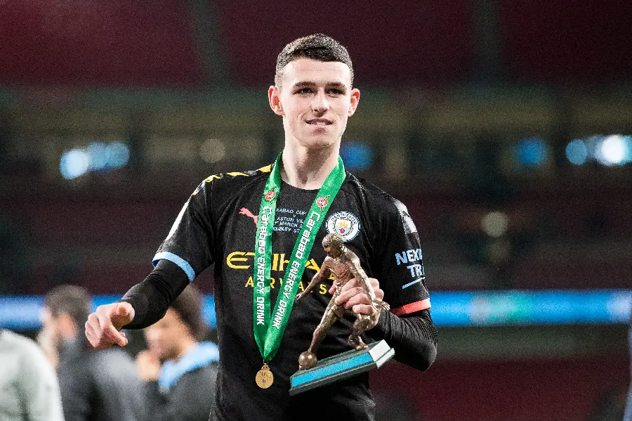 Phil Foden background image for Windows wallpaper