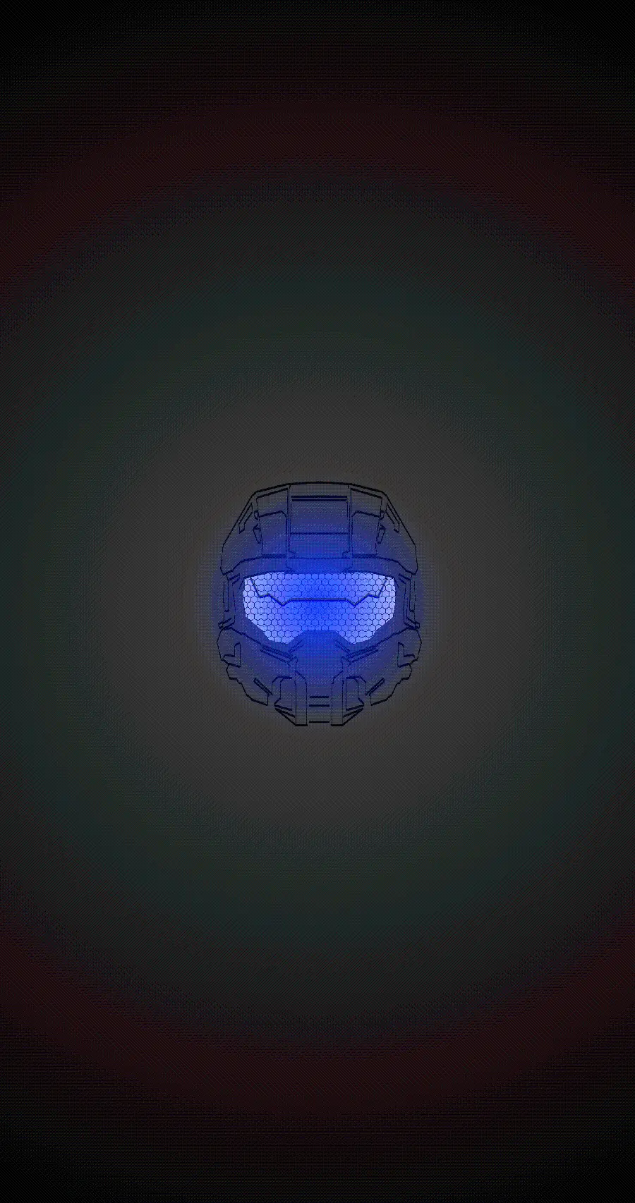 Photo of the logo of the Halo series