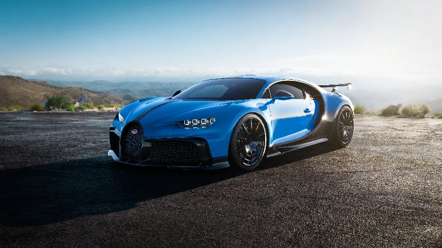 Bugatti photo for printing on signs and chassis boards