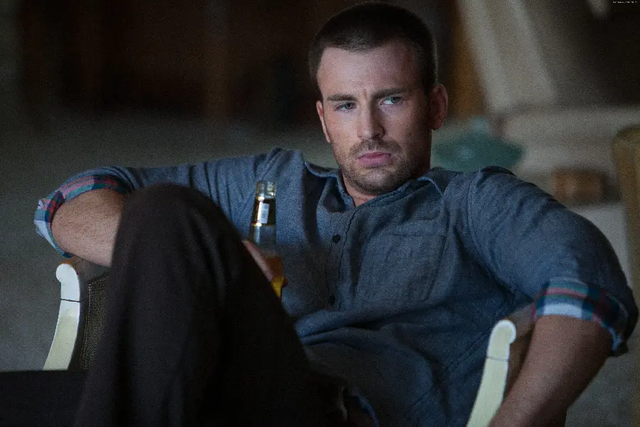 Photo of Chris Evans, an American actor in the Avengers series