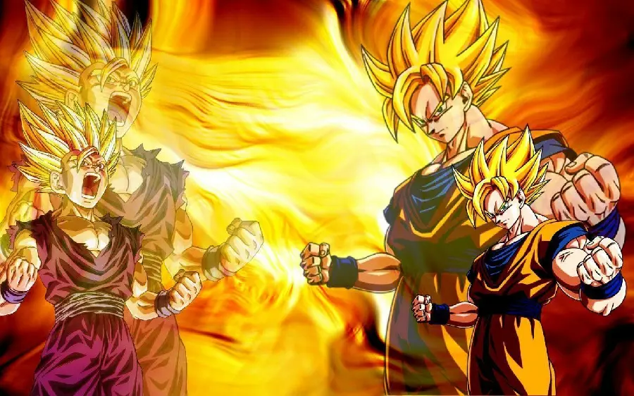 Dragon Ball Super Anime Gogeta and Broly Wallpaper for Desktop