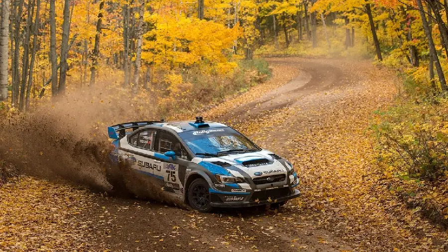 High quality dirt rally racing car photo