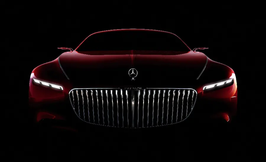 Photo of Mercedes-Benz Maybach with special front window and lights