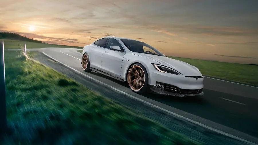 Photo of a Tesla Model S in the best possible condition