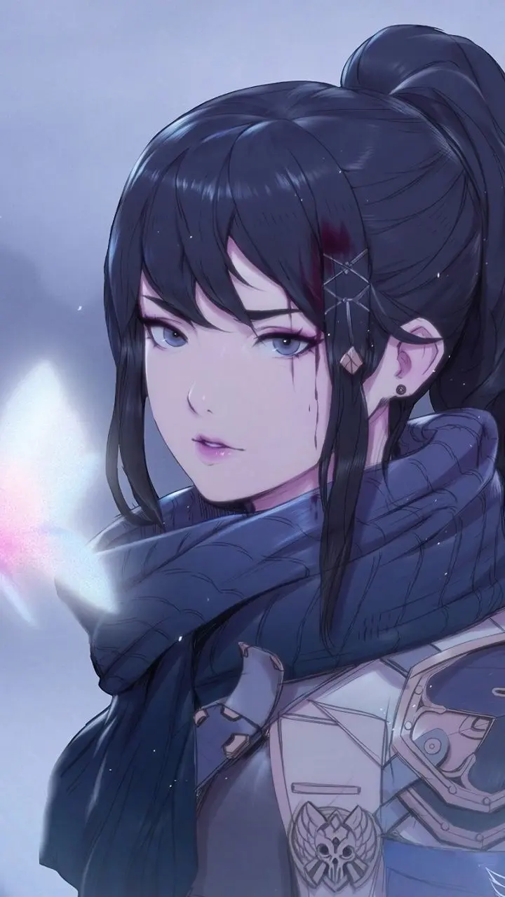 Fantasy and anime girl wallpaper for mobile and phone background