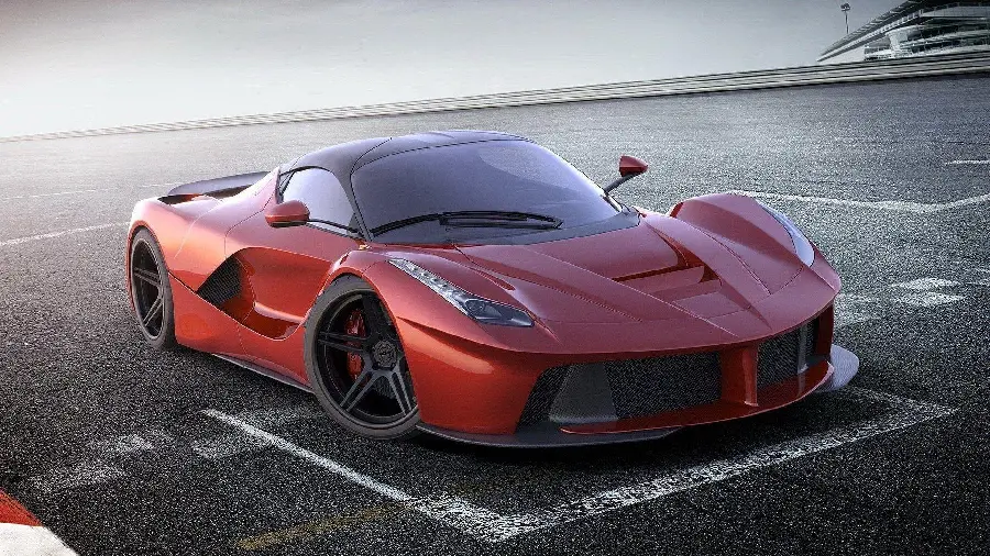 Full HD Red LaFerrari Photo