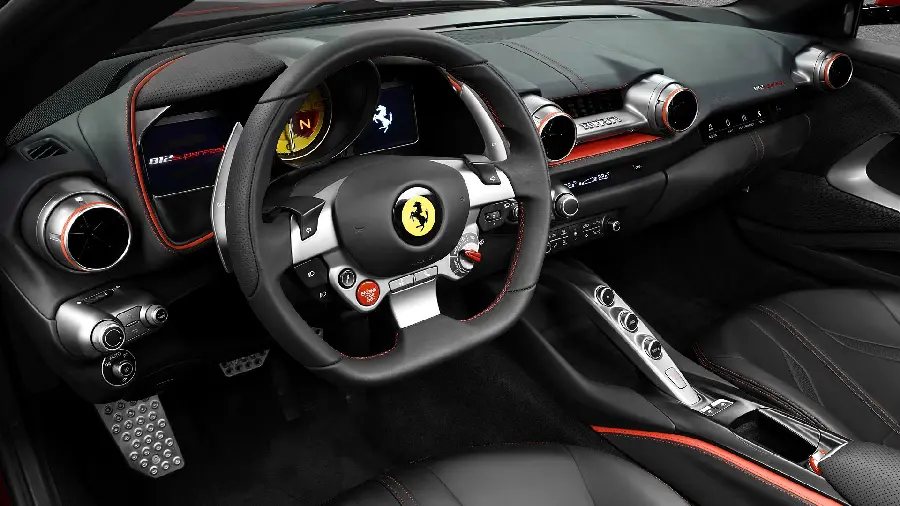 High quality Ferrari interior photo