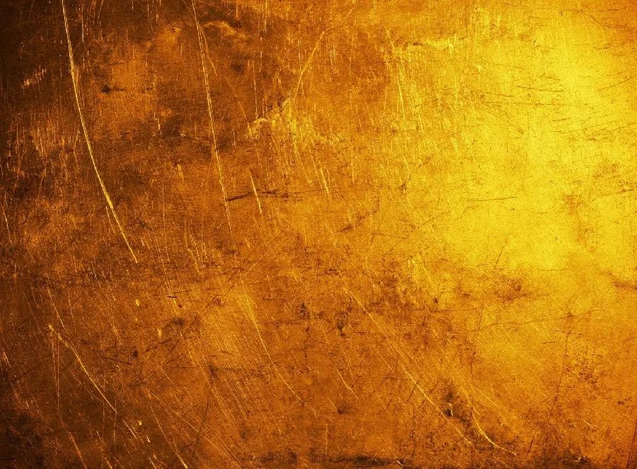 Gold leaf texture with texture Vector
