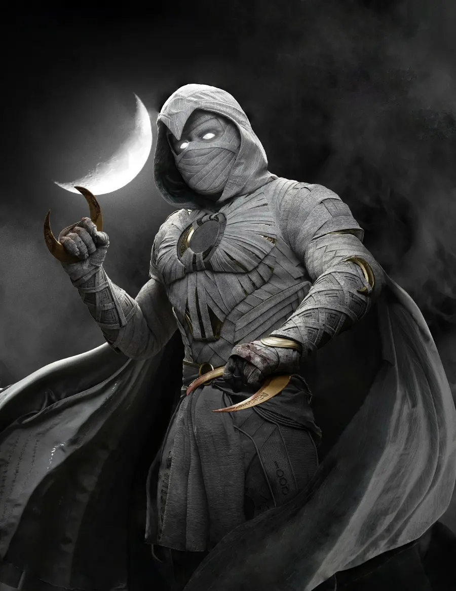 Moon Knight Photo by the Moon for Profile and Background