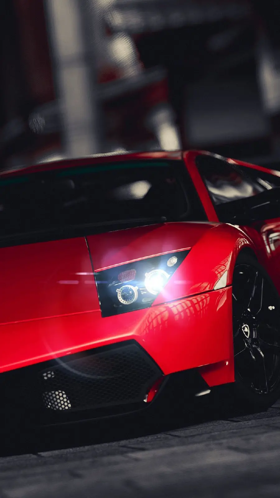 Red Lamborghini photo suitable for phone and mobile wallpaper