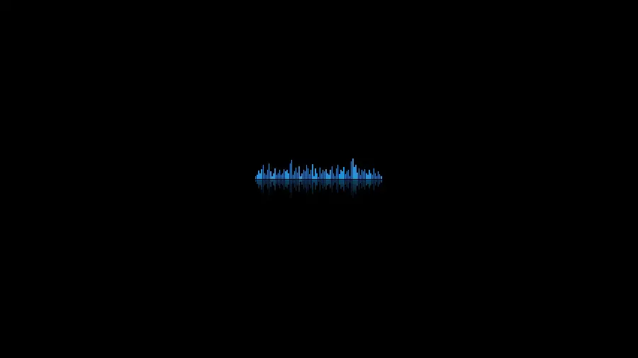 Free Download Blue Music Equalizer Wallpaper