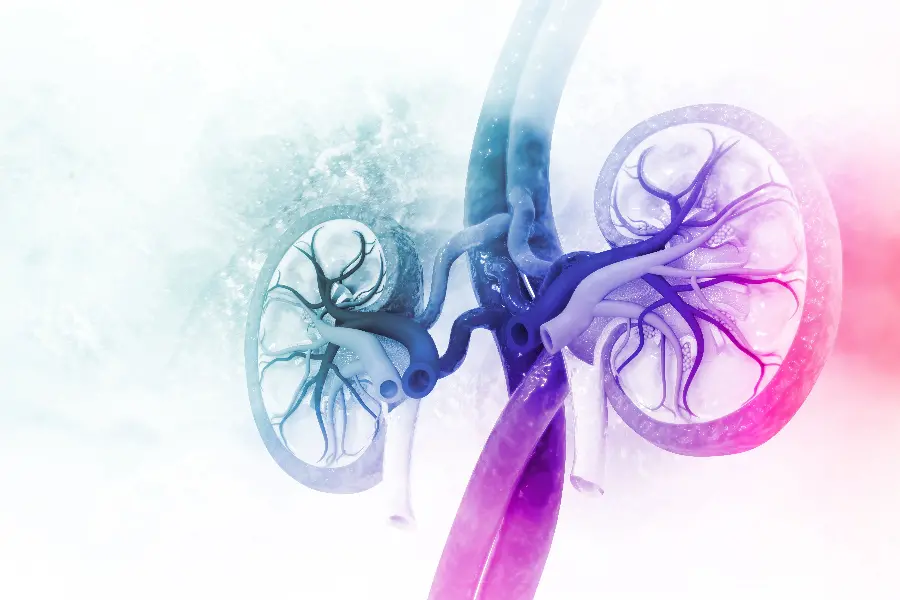 Photo of a human kidney in 4K quality