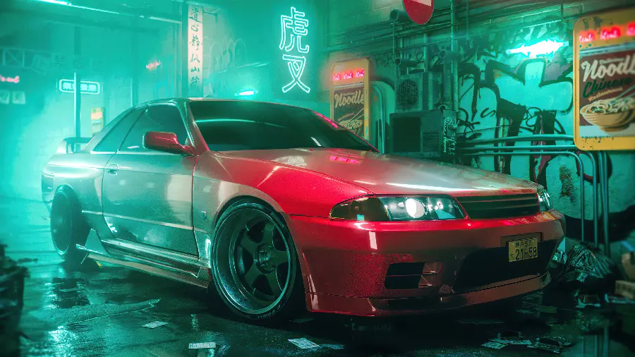 Old and Classic Nissan Sport Model Wallpaper