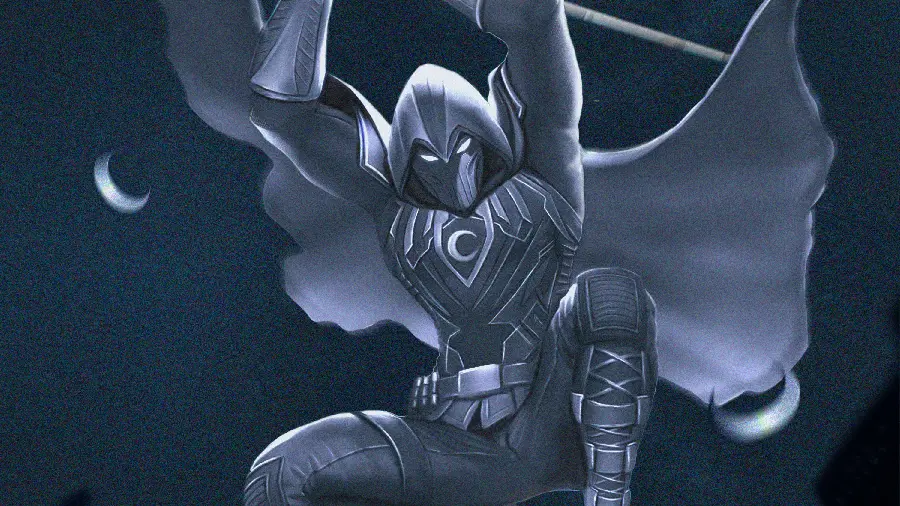 Moon Knight Moon Knight Stock Photo for Photoshop Background