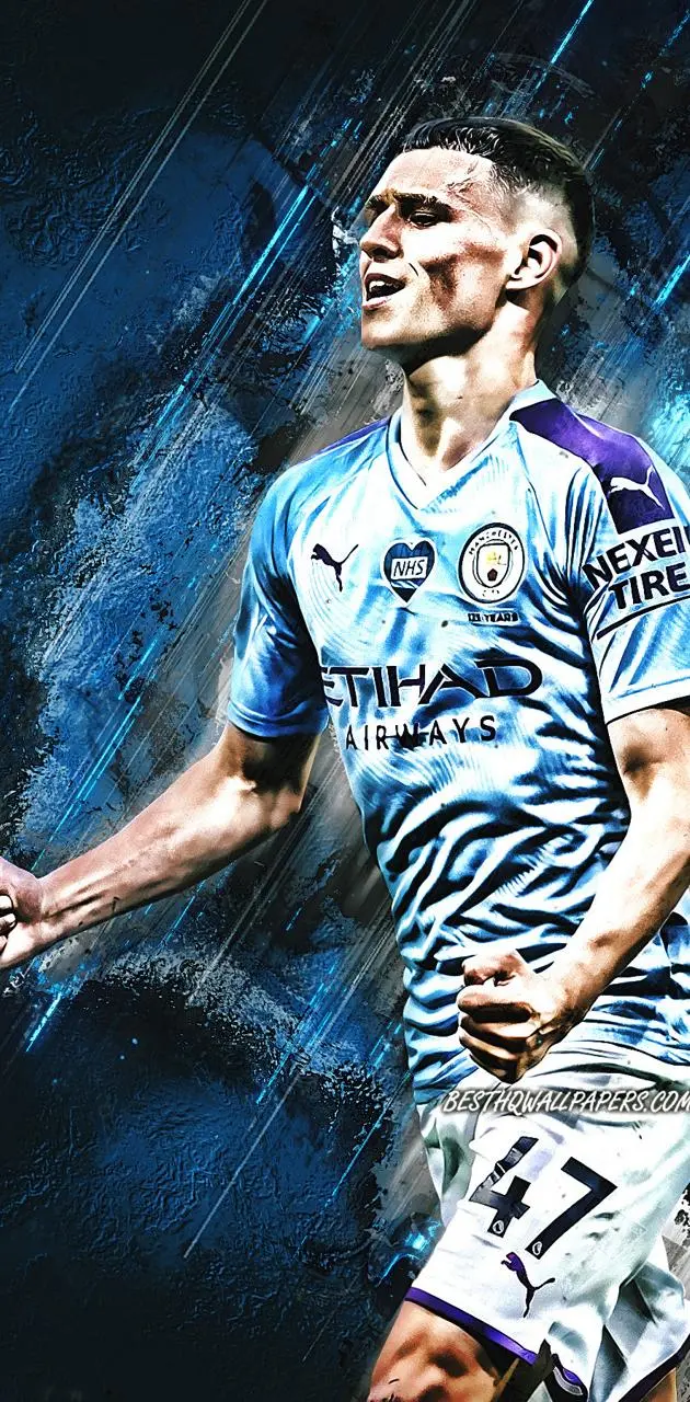 Phil Foden photo for mobile wallpaper